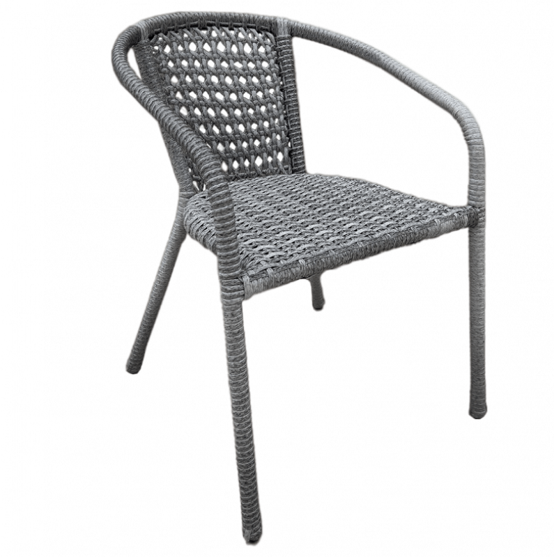 Кресло плетеное для уличных кафе и ресторанов Орнео